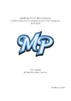 2025-2026 HS Athletic Handbook