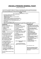 2025-26 Elementary School Supply List (Spanish)