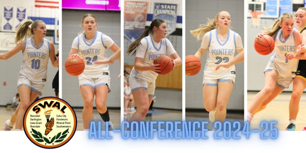 Girls Basketball All-Conference players