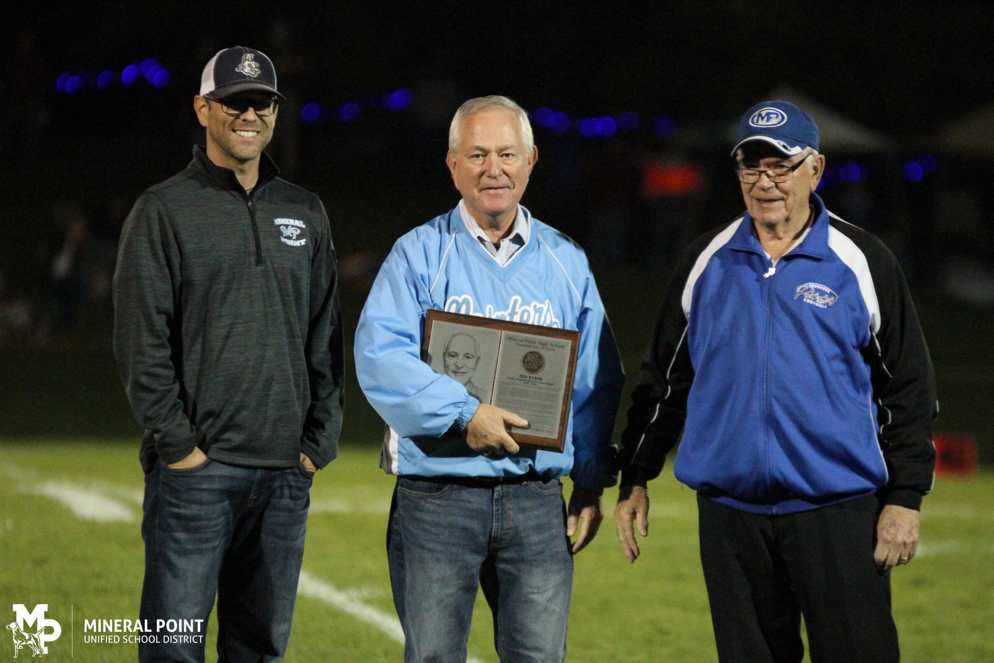 Mineral Point School District Evans Enters Gridiron Hall of Fame