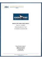 Mineral Point Unified School District Audit Report for the Year Ended June 30, 2022