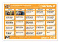 October Breakfast – Spanish