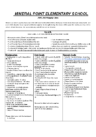 2022-23 Elementary School Supply List