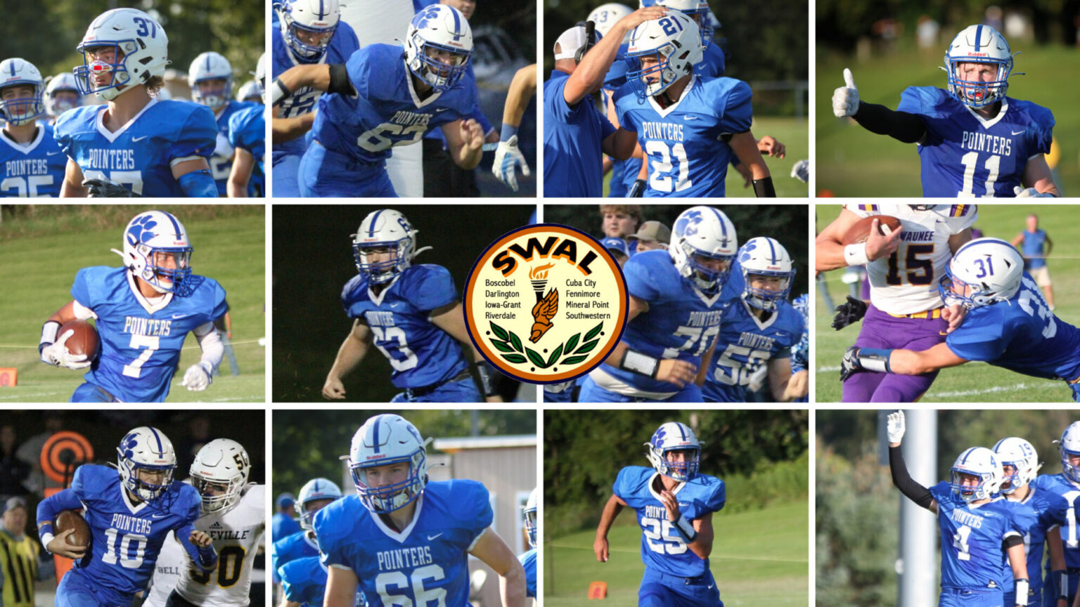 Mineral Point School District SWAL AllConference Football